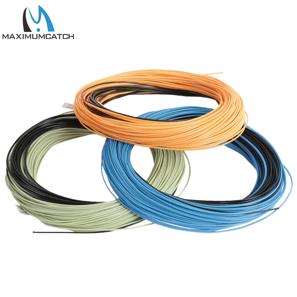 MAXIMUMCATCH Weight Forward Sinking Fly Line – 100 ft Sink Line (4WT–8WT)