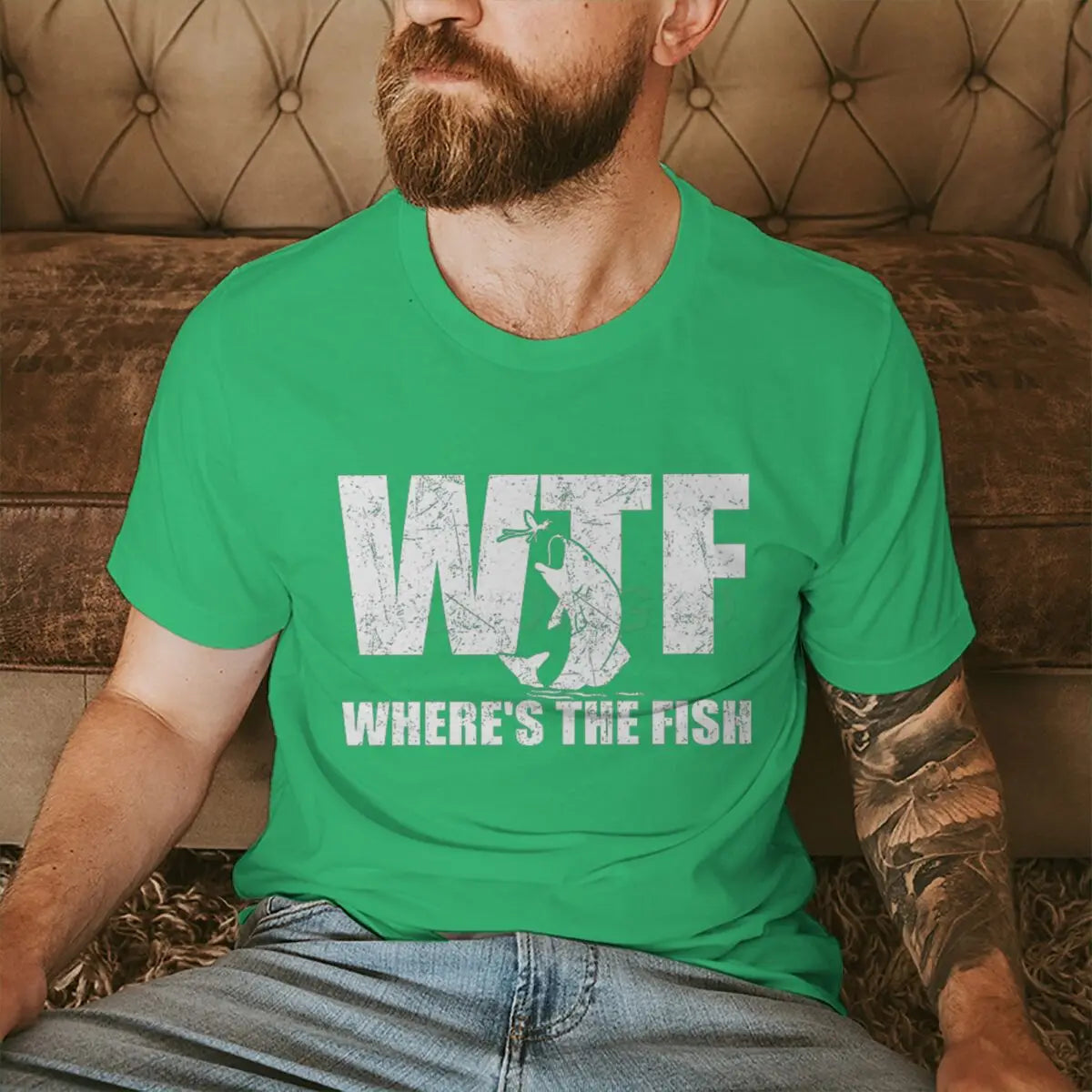 Reel Nauti American Retro Oversized T-Shirt WTF