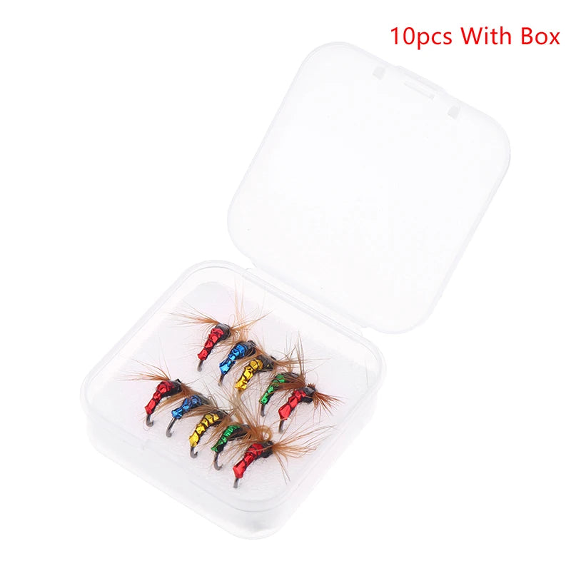 Marbit Hand-Tied Fly Fishing Lures Set – Floating Bait Assortment
