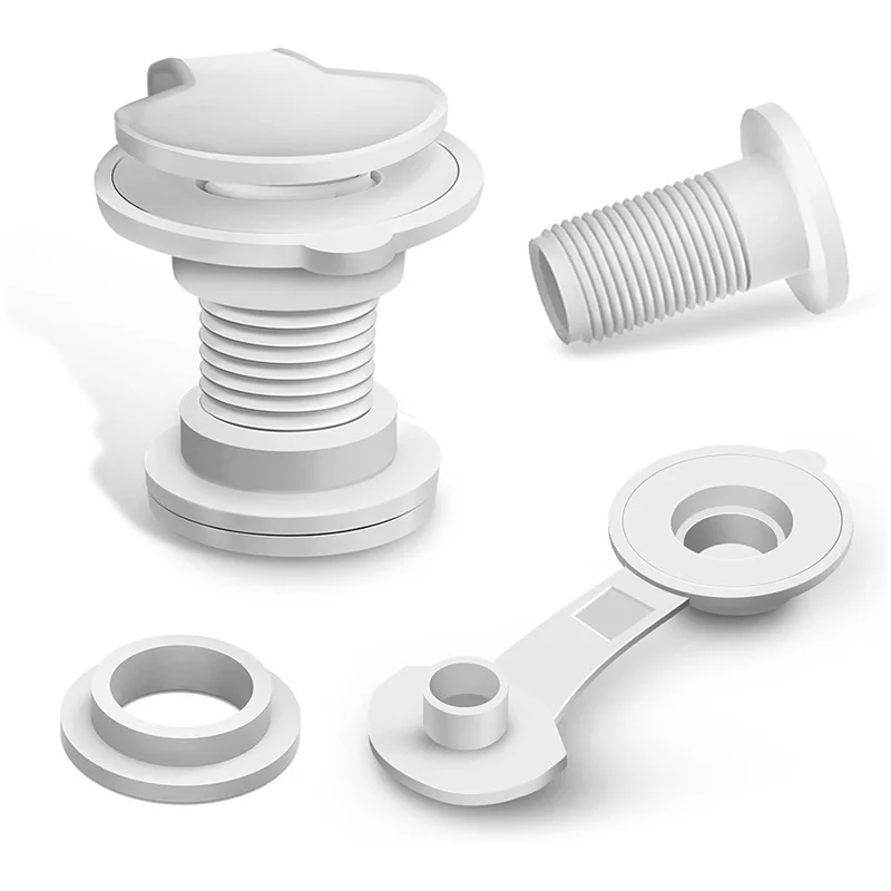 Reel Nauti Cooler Drain Plug Replacement – Leak-Proof Plug Assembly (2 Pack)