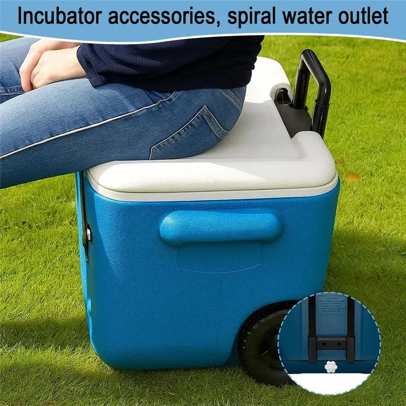 Reel Nauti Replacement Cooler Drain Plug Kit Assembly For Most Coolers Featuring Drain Plugs