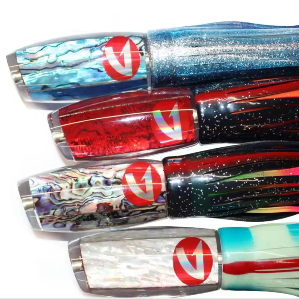 GOWAVE Marlin Trolling Lure – Big Game Offshore Skirted Bait