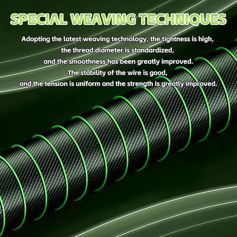 Reel Nauti 8-Strand Braided PE Fishing Line – Strong Multifilament Line (1000M)