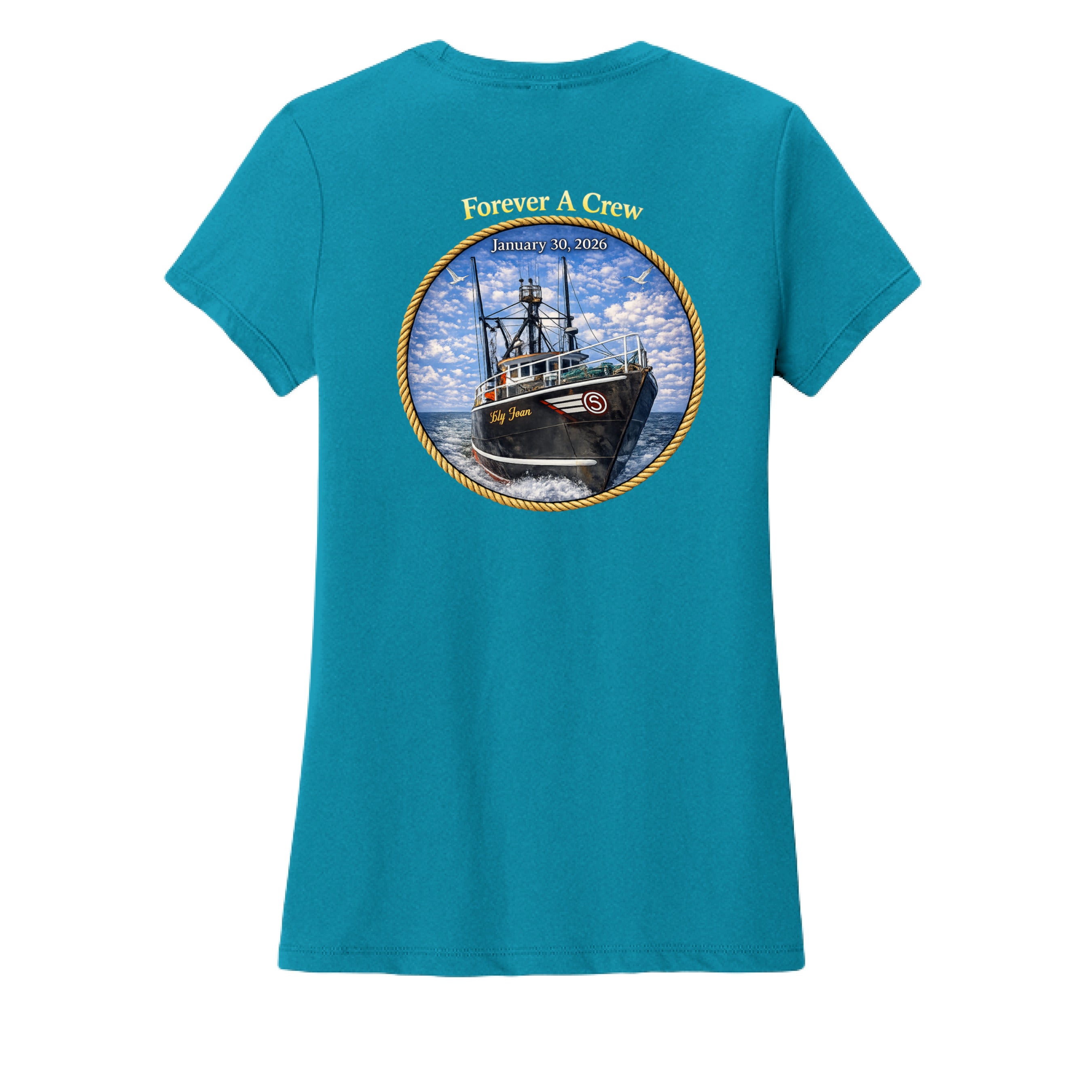 TROPICAL BLUE - BACK