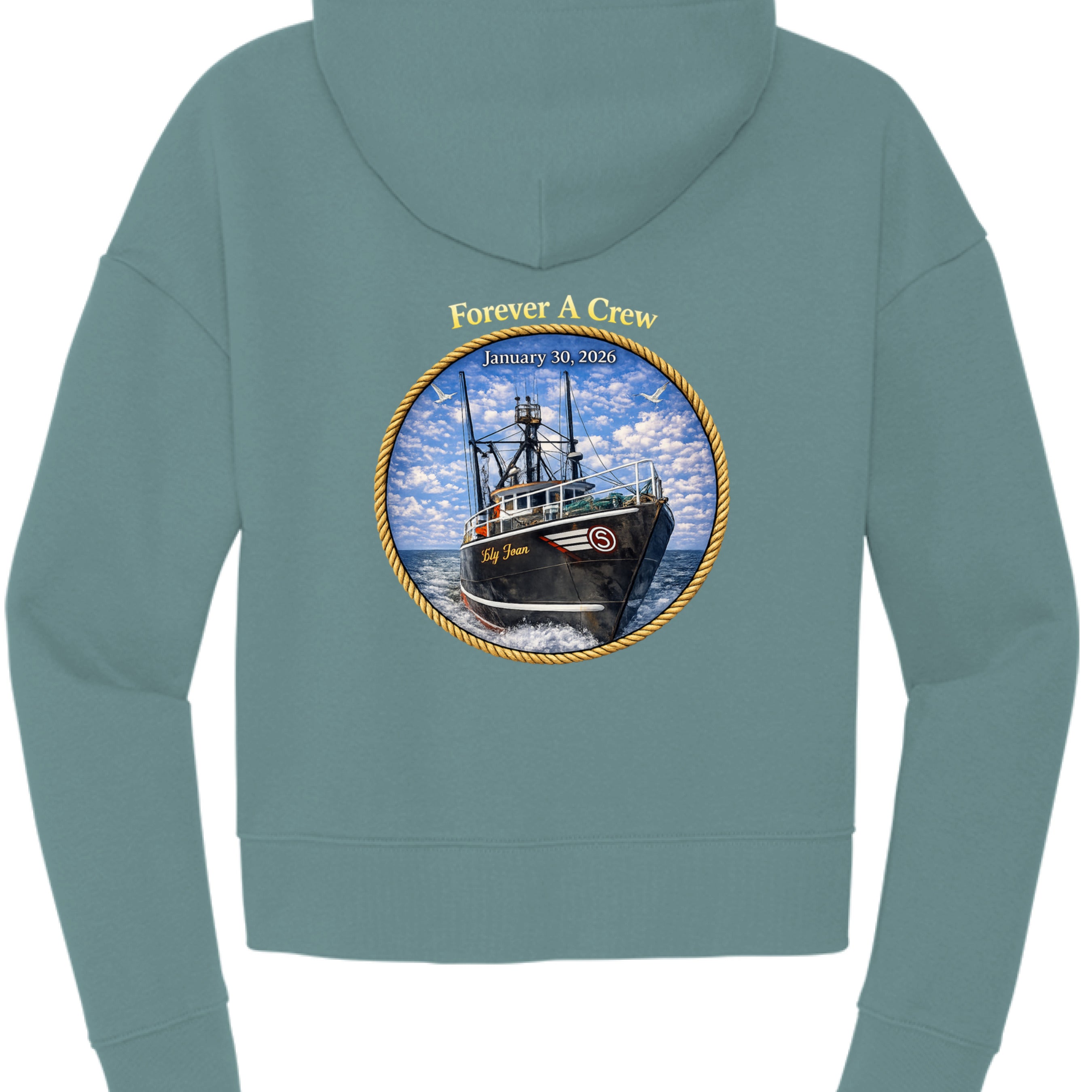 Eucalyptus Blue - BACK