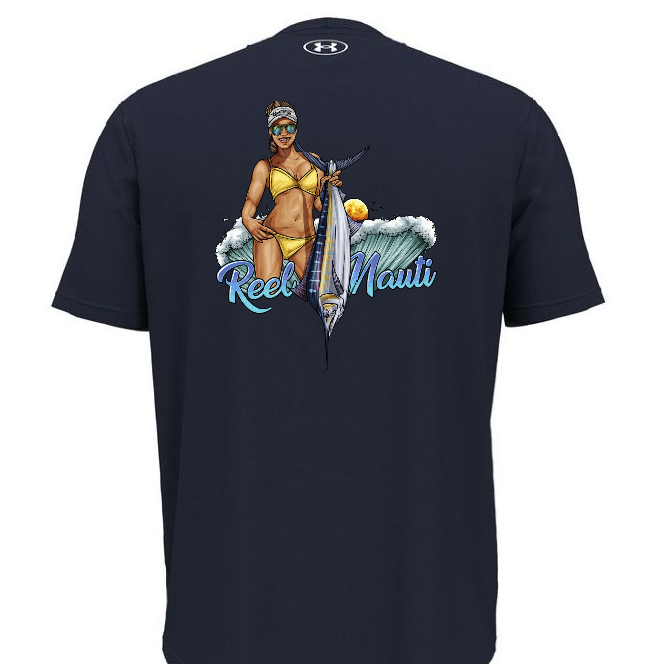 MID NVY/ WHT_410 - BACK