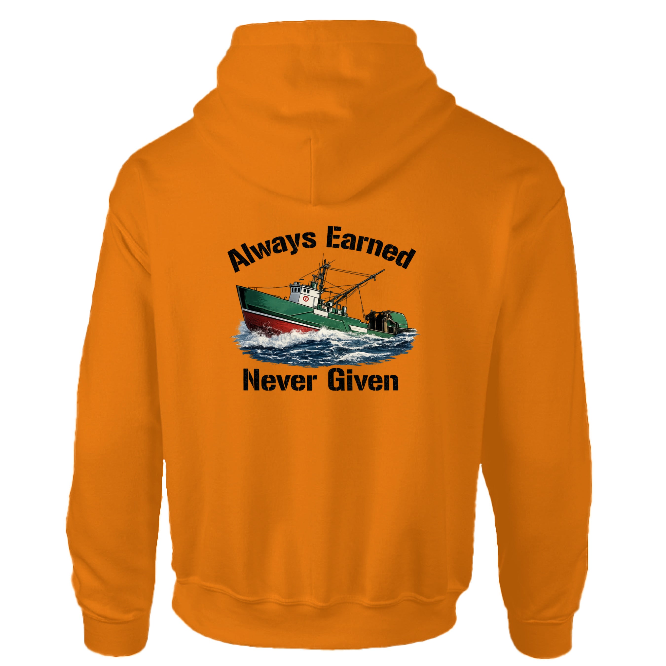 SAFETY ORANGE - BACK