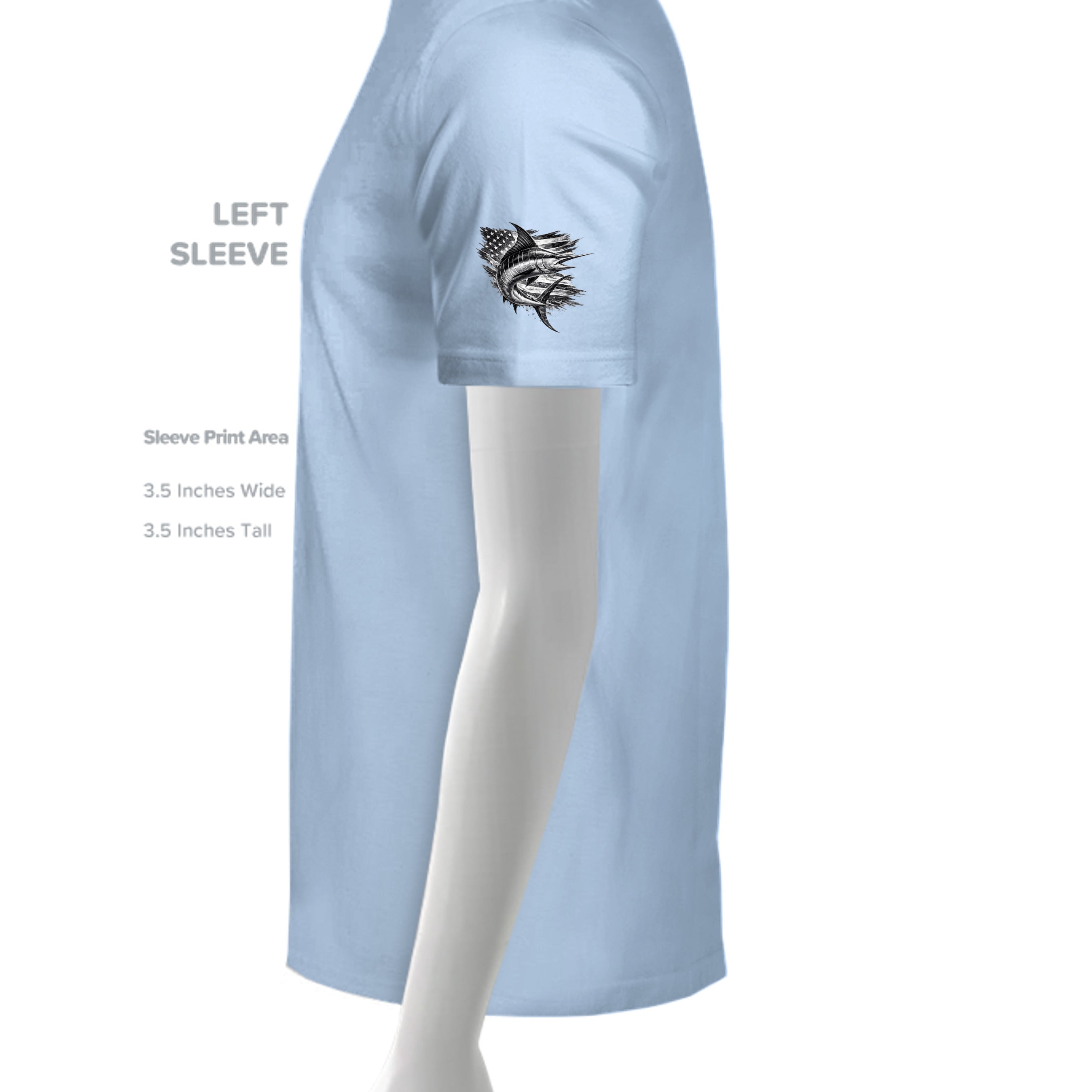 LIGHT BLUE - G200L - SLEEVE_LEFT